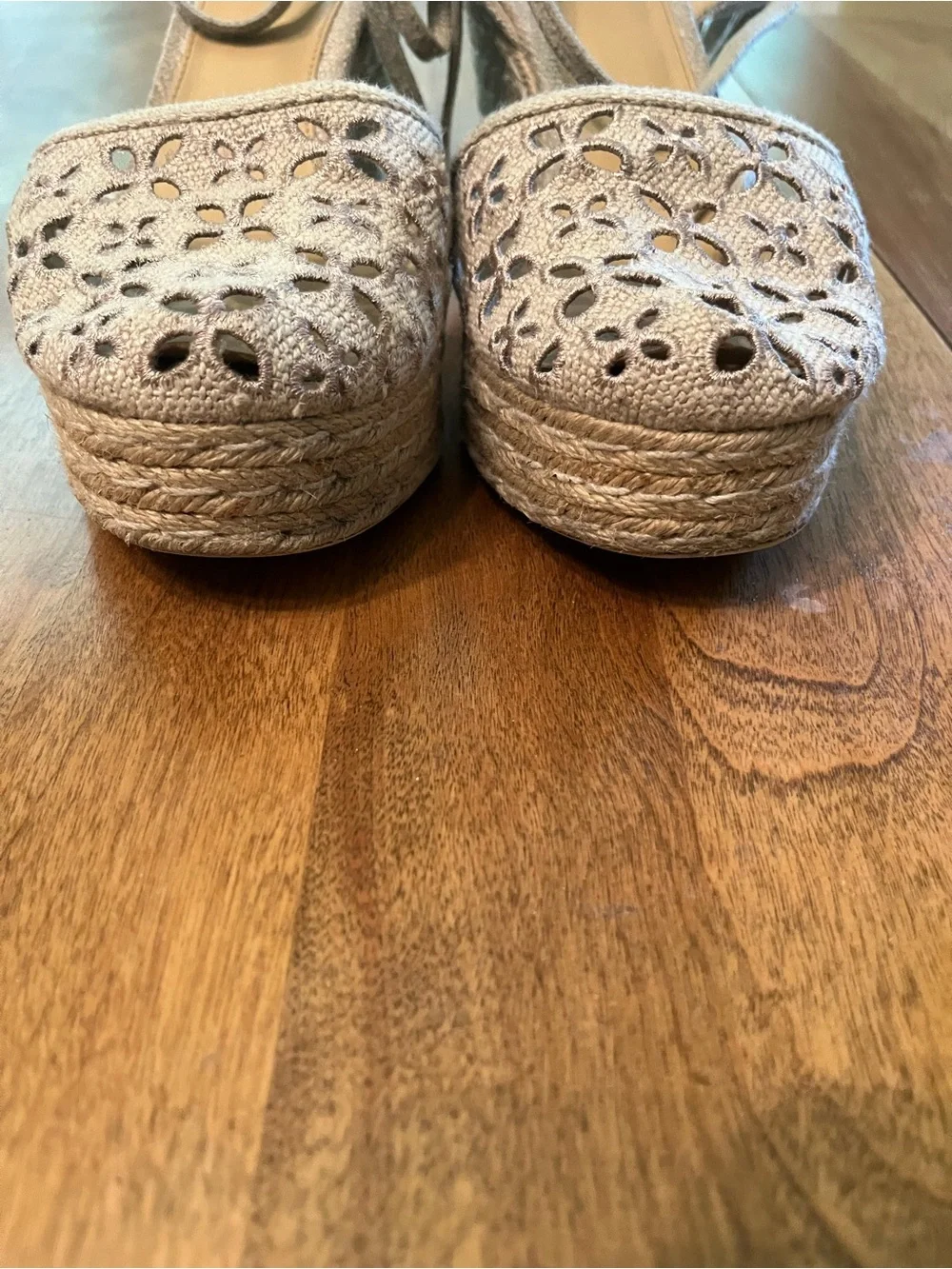 Michael Kors Darci Closed Toe Wedge Platform Sandal Espadrille